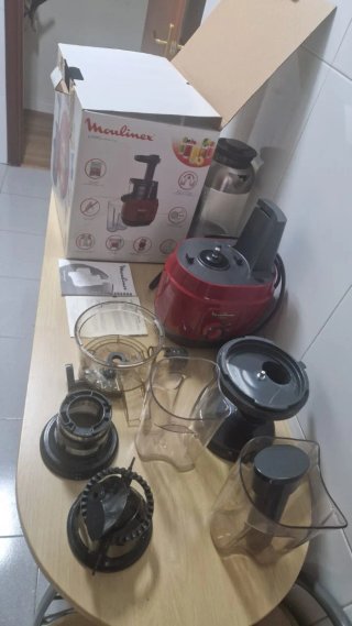 Licuadora Moulinex Juiceo 150W Roja