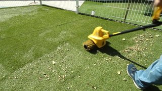Barredora Peinadora Césped Artificial 300W