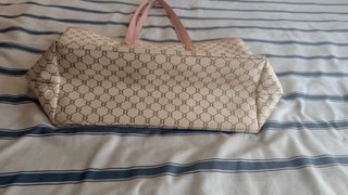 Bolso Beige y Rosa
