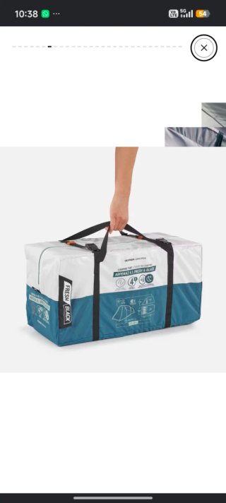 Tienda campaña Decathlon Arpenaz Family 4.1