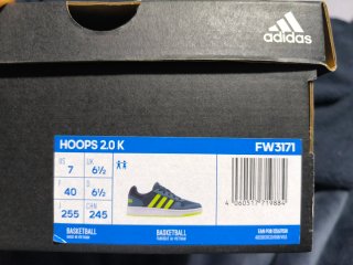 Tenis Adidas Hoops 2.0 Hombre Azul/Verde