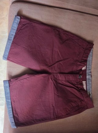 Pantalón corto bermudas W30 T40 chino cinco bolsil
