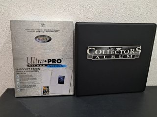 Pack 8 Archivador Ultra PRO y 2 cajas Hojas silver