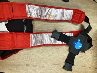 Portabebés Bebemon X-Music Rojo