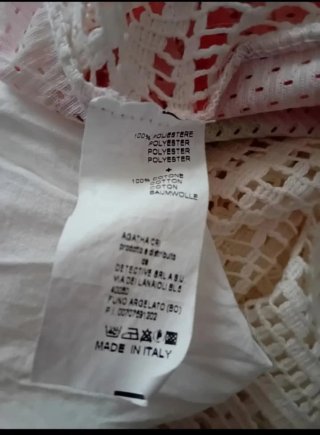 Abito Aghata tg M/L cotone fiori