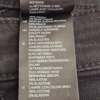Shorts jeans H&M neri