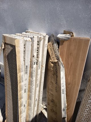 Suelo porcelánico imitación madera