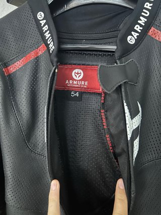 Mono de cuero moto 1 pieza (Talla 54)