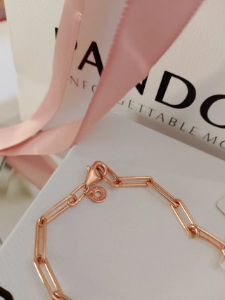 Pulsera Pandora Oro Rosa