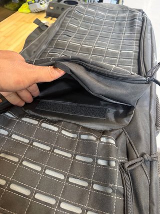 Mochila PDR VARILLERO Negra