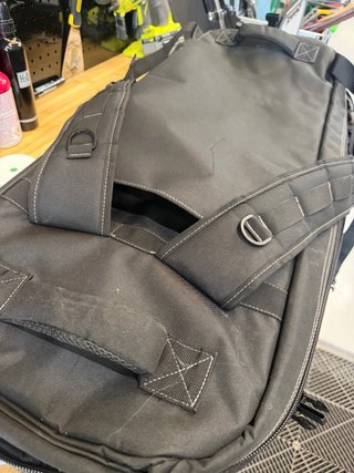 Mochila PDR VARILLERO Negra