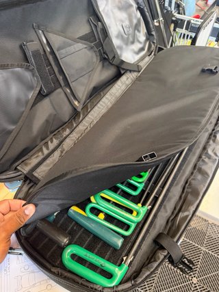 Mochila PDR VARILLERO Negra