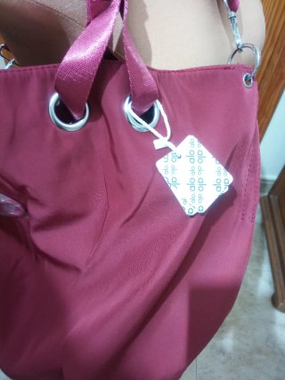 Bolso de mano Alo burdeos