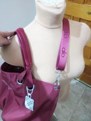 Bolso de mano Alo burdeos