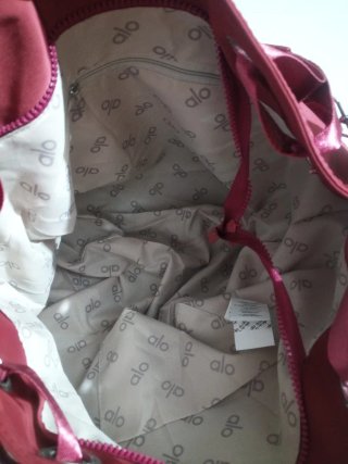 Bolso de mano Alo burdeos