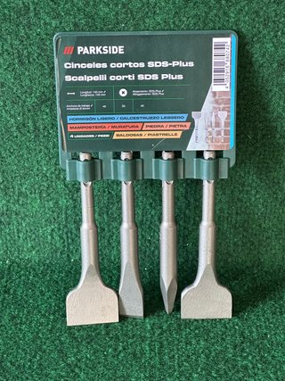 Set Cinceles Parkside SDS-Plus Cortos