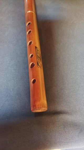 Quena de bambú en Sol mayor.