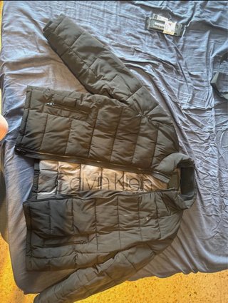 Abrigo Calvin Klein Marrón