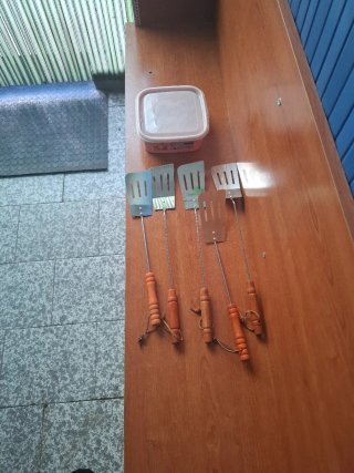 Set Utensilios Barbacoa y Plancha