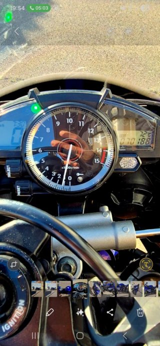 Yamaha R1 2007 Azul