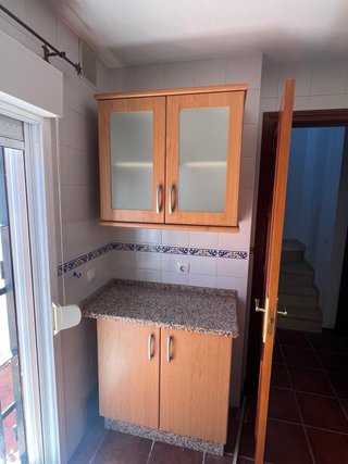 Muebles de cocina madera y piedra