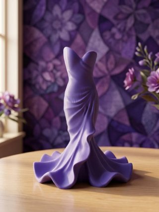 Jarrón Decorativo Vestido de Novia (20cm)
