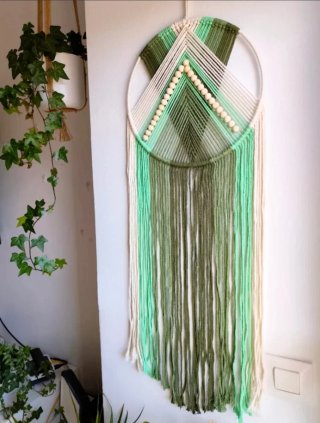 Tapiz Macramé 30x86cms