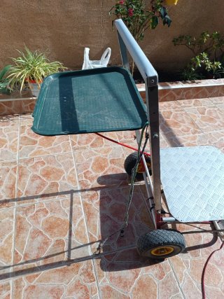 Carro de pesca plegable