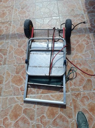 Carro de pesca plegable