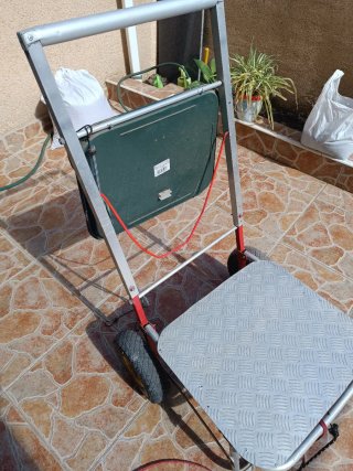 Carro de pesca plegable