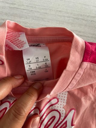 Vestito bambina Adidas 3/4 anni