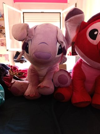Muñecos Stitch: Ángel y Leroy