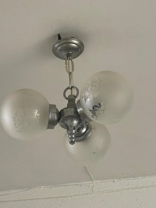 Lámpara de techo colgante de cristal