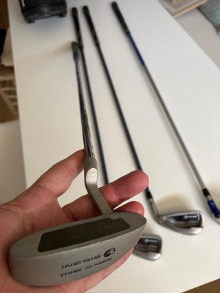 Juego 5 palos golf niño con bolsa dunlop