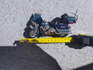 Moto de Colección Azul