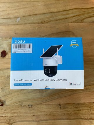 NUEVA Cámara Vigilancia Solar Aosu 3MP 2K WiFi