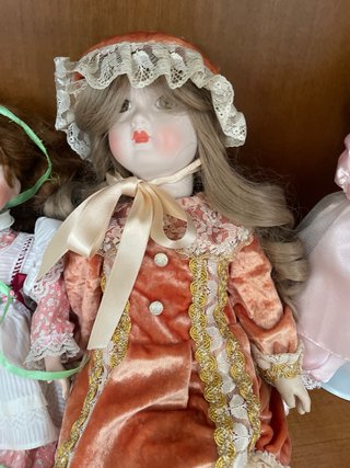 Bambole di porcellana vintage
