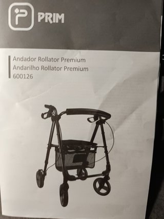 Andador Rollator PRIM 4 Ruedas