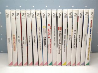 Nintendo Wii nera + Giochi Mario Kart + WiiFl-ow (LEED)