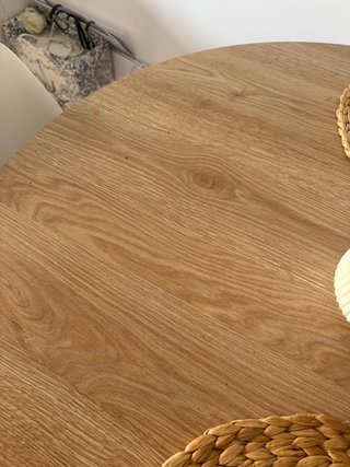 Mesa redonda IKEA + 4 sillas