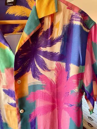 Camisa estampada de Pull&Bear