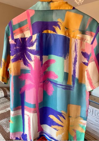 Camisa estampada de Pull&Bear
