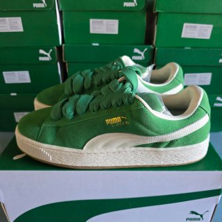 Puma Suede XL Verde y Blanco