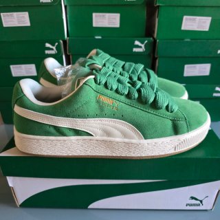 Puma Suede XL Verde y Blanco