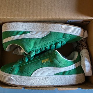 Puma Suede XL Verde y Blanco