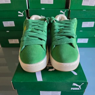 Puma Suede XL Verde y Blanco