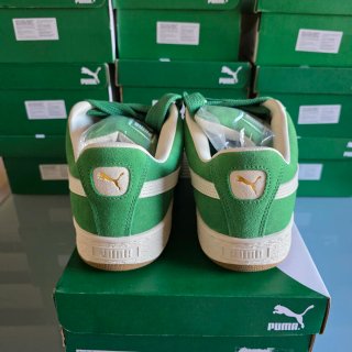 Puma Suede XL Verde y Blanco