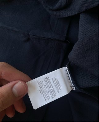 Polo Ralph Lauren Azul Oscuro Talla L Logo Red