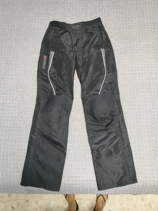 Pantalón Moto Touring Negro mujer sin forro