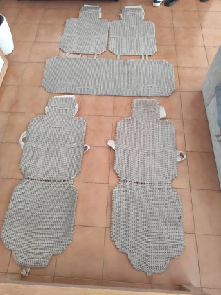 Fundas de asiento de coche de algodón